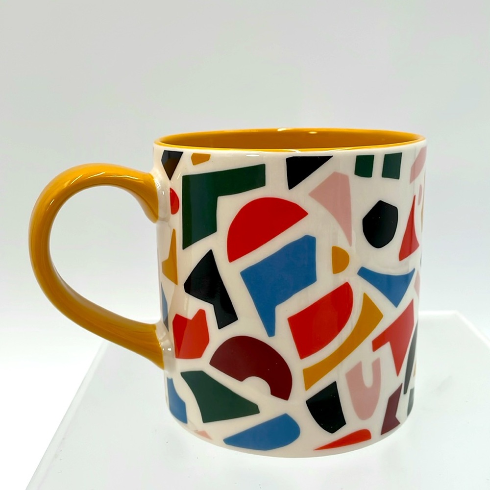 Target Room Essentials Geometric Art Graphic Shapes‎ Ceramic Mugs - New - Picture 3 of 10